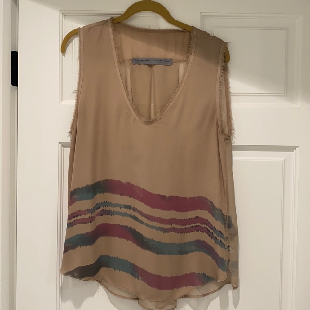Raquel Allegra Silk dyes tank